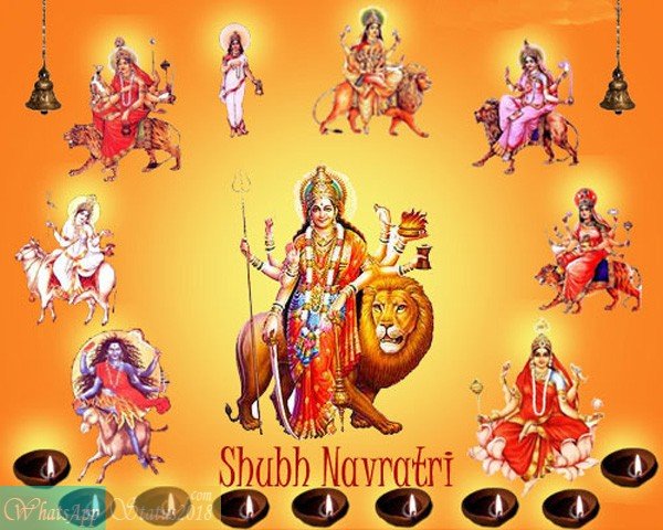 Navratri Messages for Whatsapp in Hindi 2018, Facebook and SMS, Navratri status for whatsapp