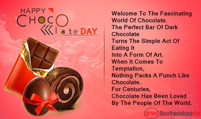 Happy Chocolate Day wishes 2019: Facebook, Whatsapp status