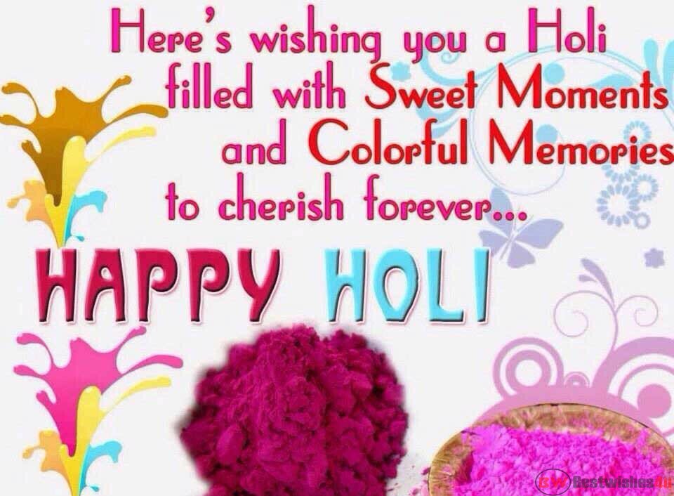 Happy Holi Wishes Quotes in Hindi | Holi wishes Images